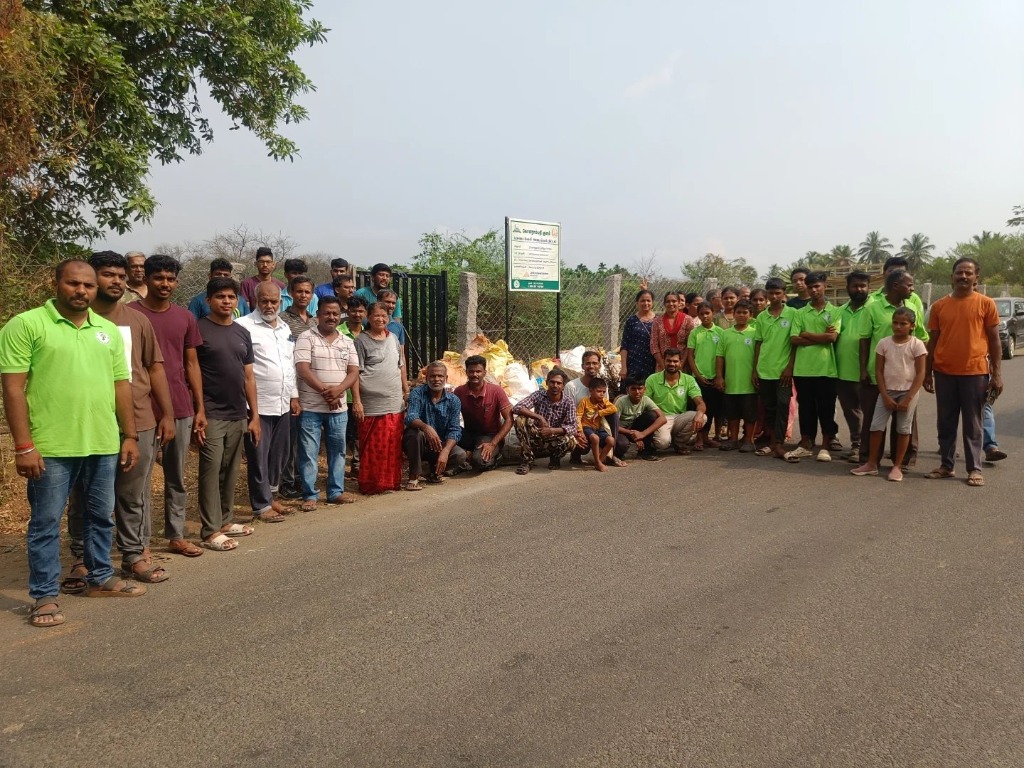Roadside cleanup and environmental awareness drive